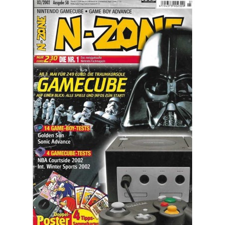 N-Zone 03/2002 - Ausgabe 58 - Gamecube