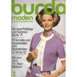 burda Moden 2/Februar 1971 - Frühling und Sommermode