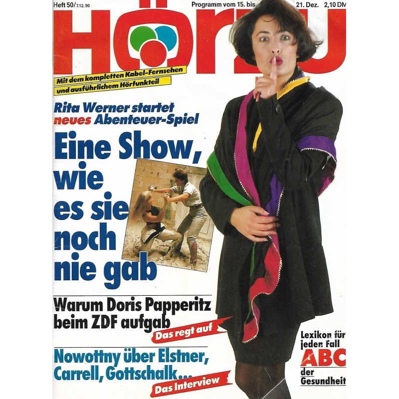 HÖRZU 50 / 15 bis 21 Dezember 1990 - Rita Werner