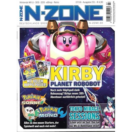 N-Zone 07/2016 - Ausgabe 231 - Kirby Planet Robobot
