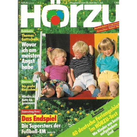 HÖRZU 25 / 25 Juni bis 1 Juli 1988 - Das Endspiel