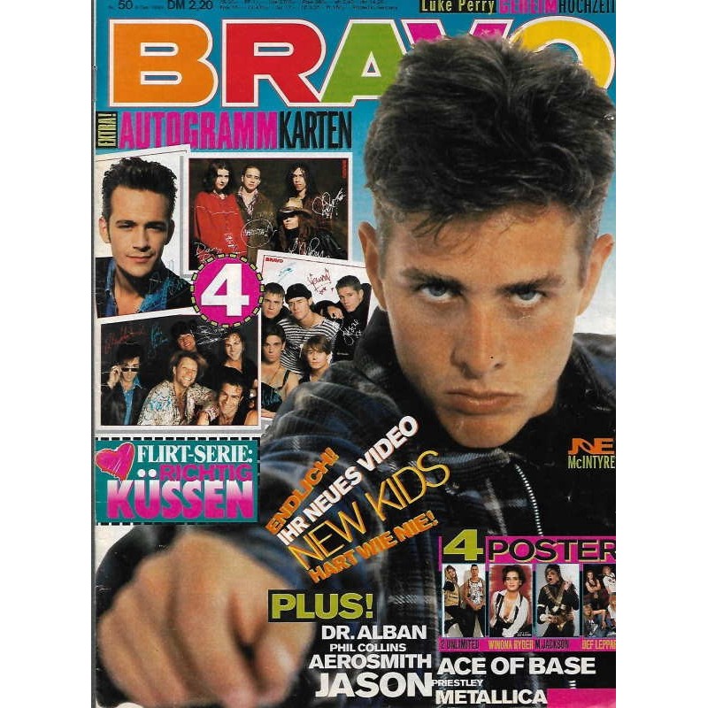 BRAVO Nr.50 / 9 Dezember 1993 - Joe McIntyre