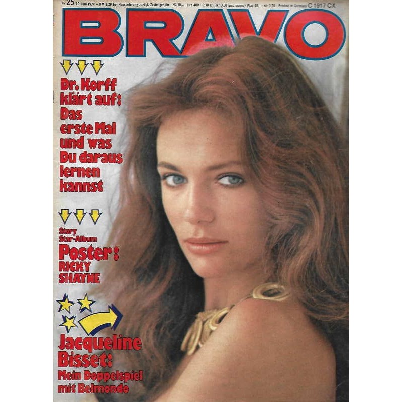BRAVO Nr.25 / 12 Juni 1974 - Jacqueline Bisset