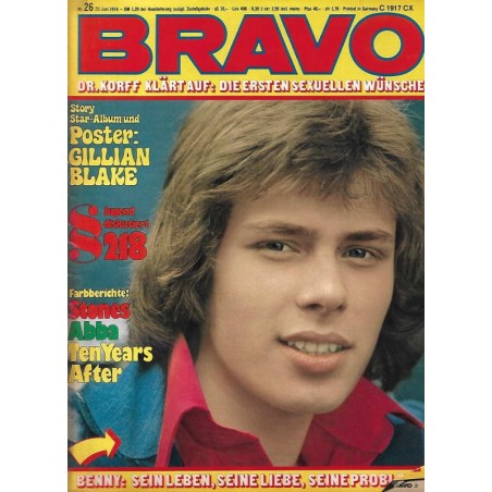 BRAVO Nr.26 / 20 Juni 1974 - Benny