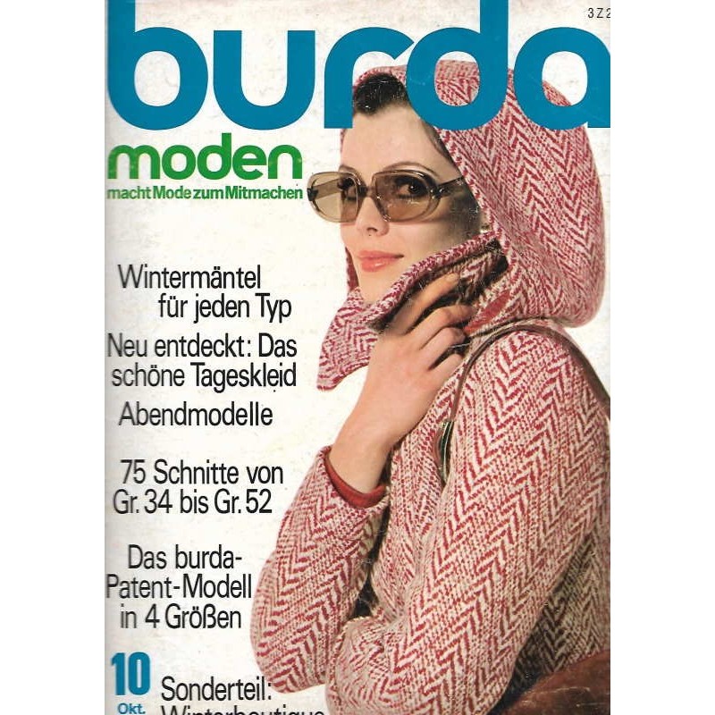 burda Moden 10/Oktober 1970 - Wintermäntel