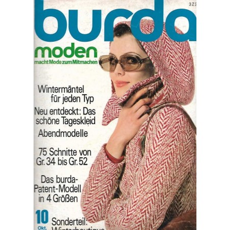burda Moden 10/Oktober 1970 - Wintermäntel