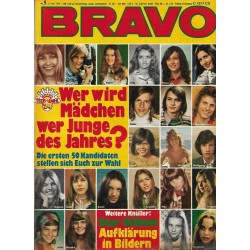BRAVO Nr.9 / 21 Februar 1974 - Bravo Teen Wahl