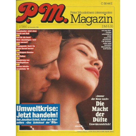P.M. Ausgabe Januar 1/1990 - Die Macht der Düfte