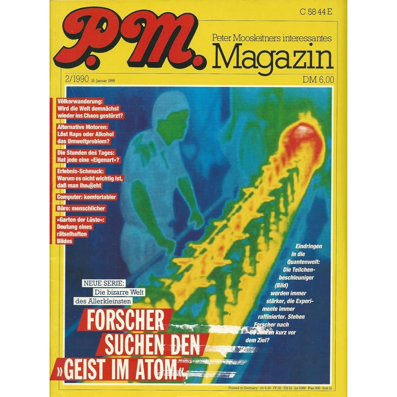 P.M. Ausgabe Februar 2/1990 - Geist im Atom