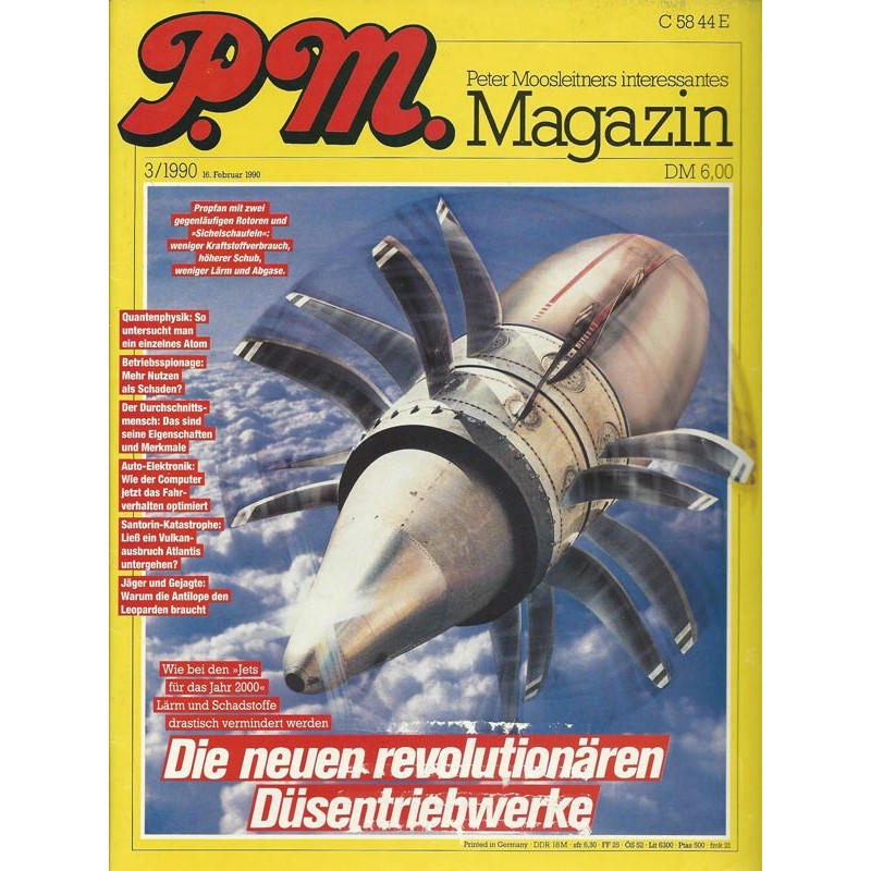 P.M. Ausgabe März 3/1990 - Düsentriebwerke