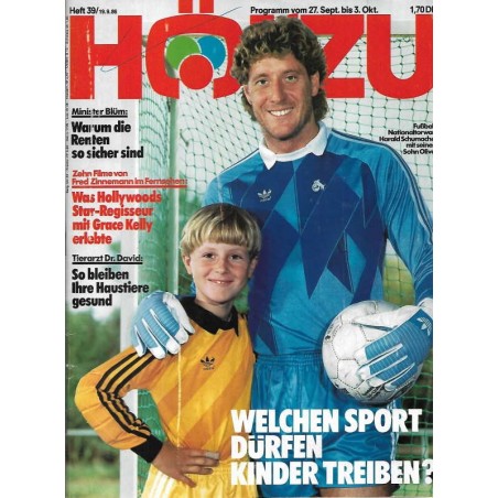 HÖRZU 39 / 27 Sept. bis 3 Okt. 1986 - Harald Schumacher