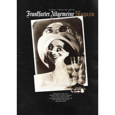 Frankfurter Allgemeine Magazin Heft 188 / Okt. 1983 - Futurismus