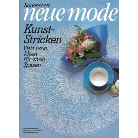 Neue Mode Sonderheft von 1983 - Kunst Stricken