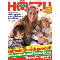 HÖRZU 16 / 22 bis 28 April 1989 - Mütter zwischen Kinder & Beruf