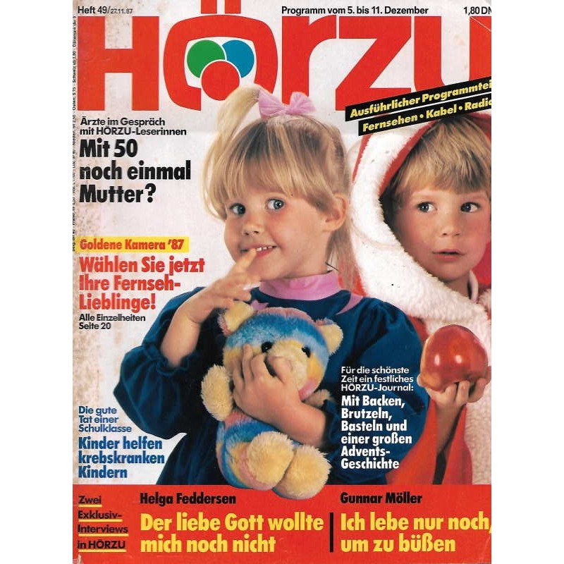 HÖRZU 49 / 5 bis 11 Dezember 1987 - Festliche Zeit