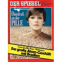 Der Spiegel Nr.6 / 31 Januar 1977 - Überdruß an der Pille