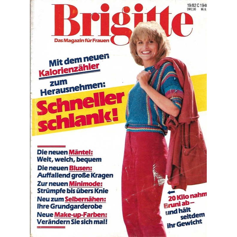 Brigitte Heft 19 / 8 September 1982 - Schneller schlank!