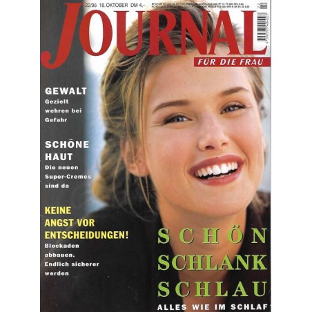 Journal Nr.22 / 18 Oktober 1995 - Schön Schlank Schlau