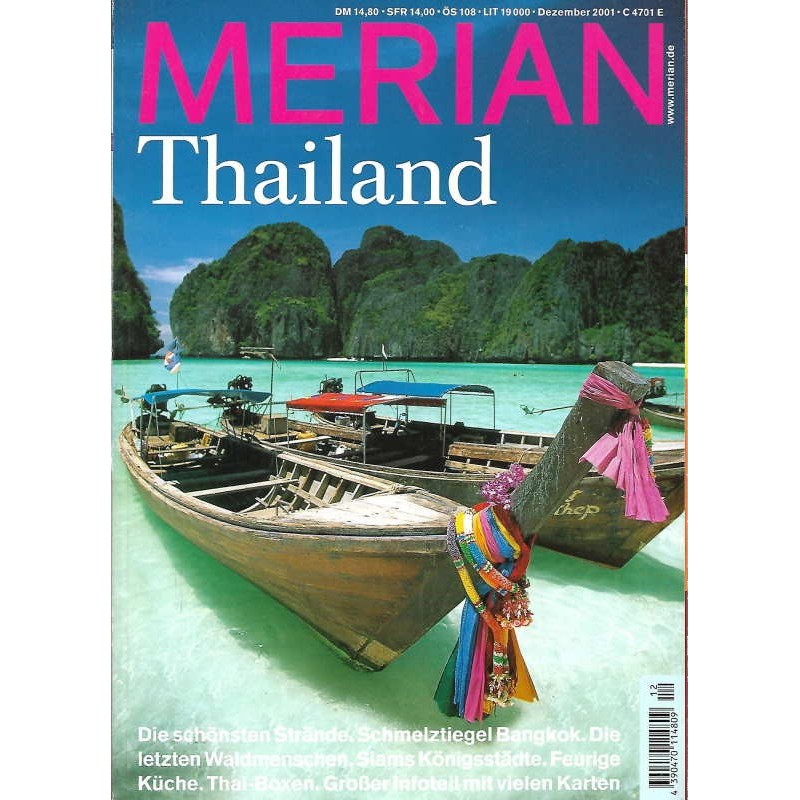 MERIAN Thailand 12/54 Dezember 2001