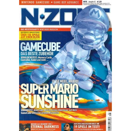 N-Zone 08/2002 - Ausgabe 63 - Super Mario Sunshine