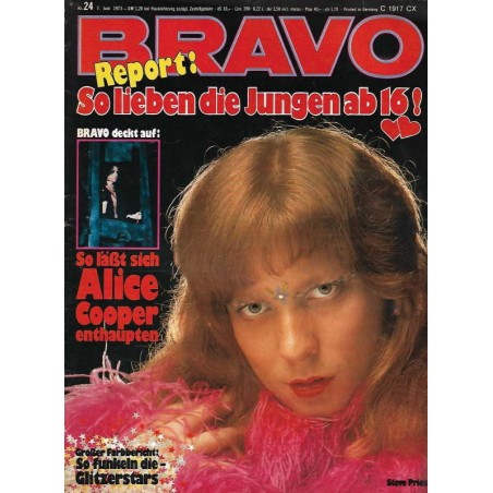 BRAVO Nr.24 / 7 Juni 1973 - Steve Priest