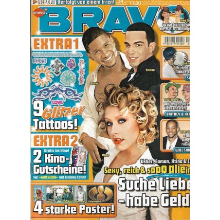 BRAVO Nr.34 / 11 August 2004 - Sexy, reich & allein