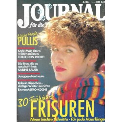 Journal Nr.4 / 5 Februar 1986 - 30 Frühjahrs Frisuren