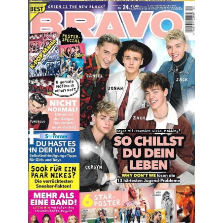 BRAVO Nr.24 / 6 November 2019 - So chilst Du dein Leben