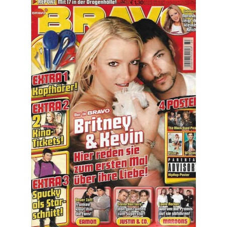 BRAVO Nr.32 / 28 Juli 2004 - Britney & Kevin