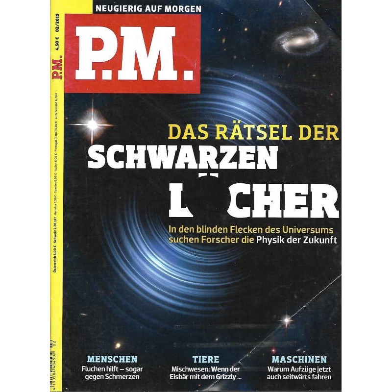 P.M. Ausgabe Februar 2/2019 - Schwarze Löcher