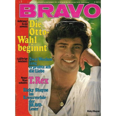 BRAVO Nr.3 / 12 Januar 1972 - Ricky Shayne