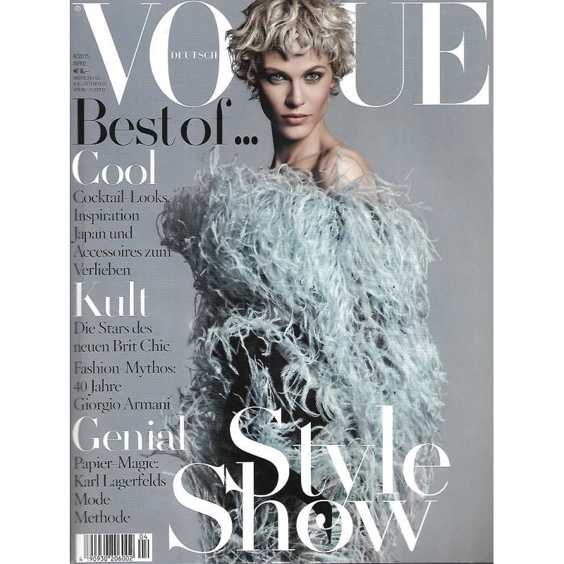 Vogue 4/April 2015 - Aymeline Valade Style Show
