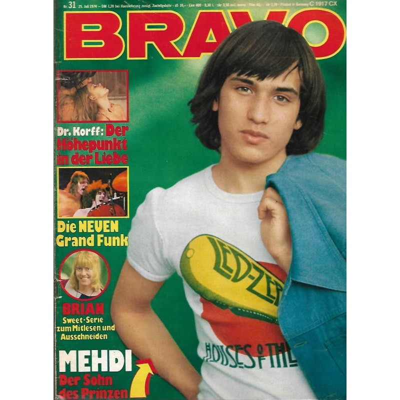 BRAVO Nr.31 / 25 Juli 1974 - Mehdi