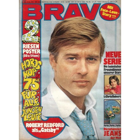 BRAVO Nr.52 / 19 Dezember 1974 - Robert Redford