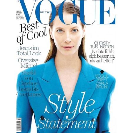 Vogue 10/Oktober 2017 - Christy Turlington Burns