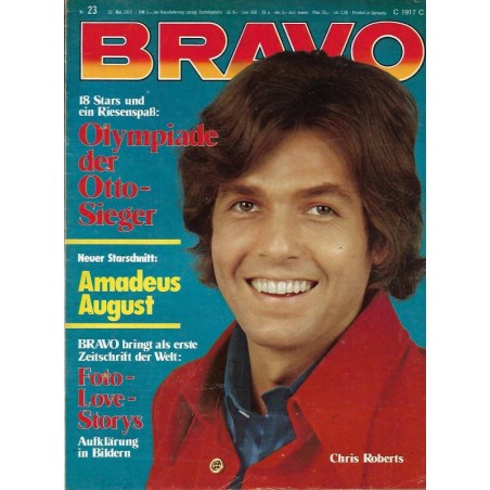 BRAVO Nr.23 / 31 Mai 1972 - Chris Roberts