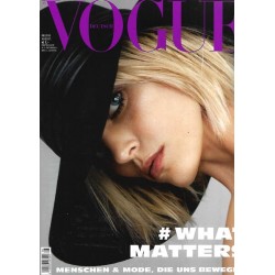 Vogue 8/August 2018 - Anja Rubik #WhatMatters