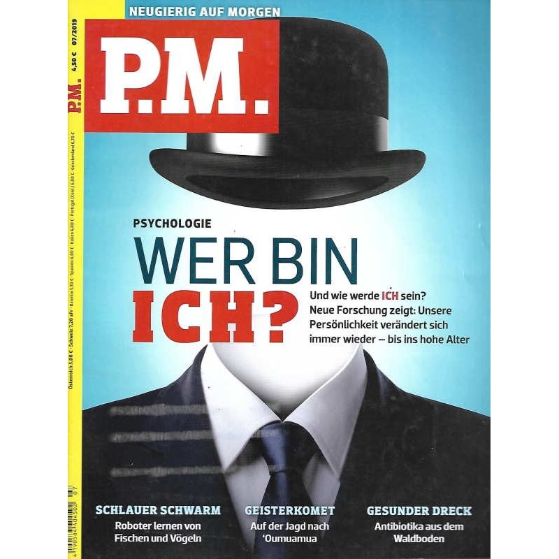 P.M. Ausgabe Oktober 07/2019 - Wer bin Ich?