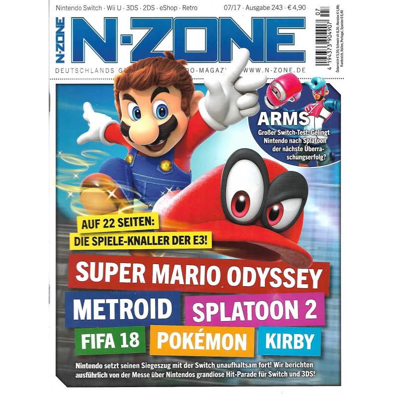 N-Zone 07/2017 - Ausgabe 243 - Super Mario Odyssey