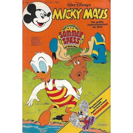 Micky Maus Nr. 27 / 6 Juli 1982 - Sommer Spass