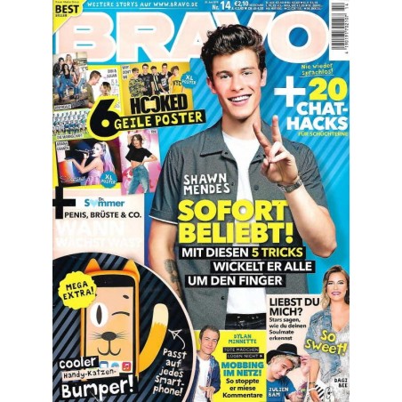 BRAVO Nr.14 / 20 Juni 2018 - Shawn Mendes