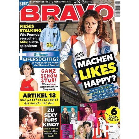 BRAVO Nr.9 / 10 April 2019 - Selena Gomez Likes