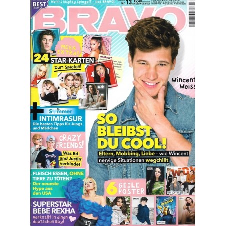 BRAVO Nr.13 / 5 Juni 2019 - Wincent Weiss