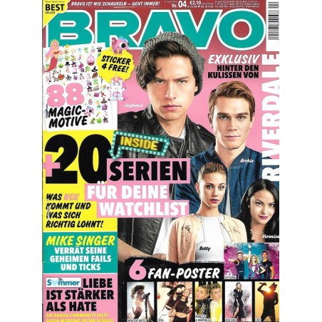 BRAVO Nr.4 / 31 Januar 2018 - Riverdale Exklusiv