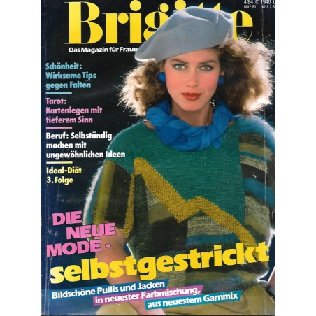Brigitte Heft 4 / 8 Februar 1984 - Selbstgestrickt