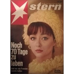 stern Heft Nr.8 / 24 Februar 1963 - Christine Kaufmann