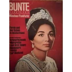 Bunte Illustrierte Nr.24 / 7 Juni 1967 - Farah von Persien