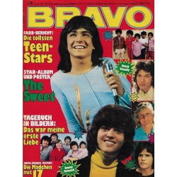 BRAVO Nr.30 / 19 Juli 1973 - Die tollsten Teen Stars