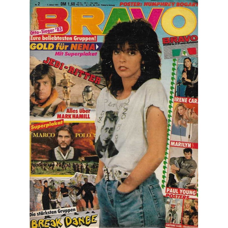 BRAVO Nr.2 / 5 Januar 1984 - Gold für Nena