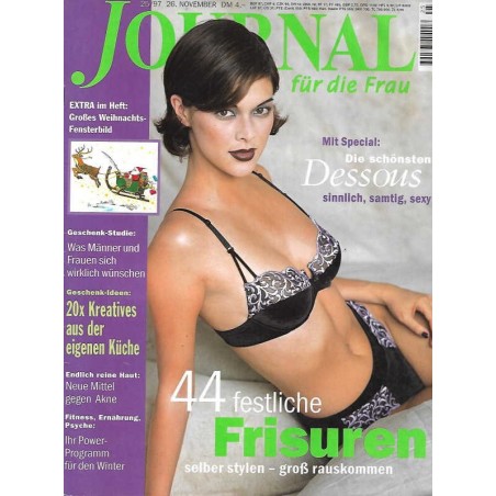 Journal Nr.25 / 26 November 1997 - Die schönsten Dessous